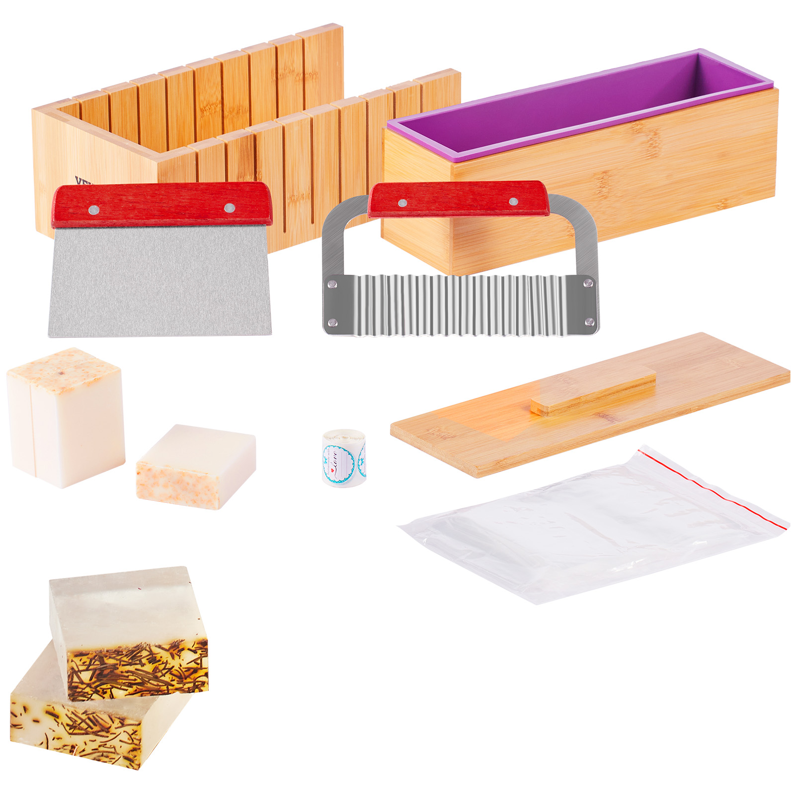 Soap Making Ins - طقم صنع الصابون من VEVOR، صندوق