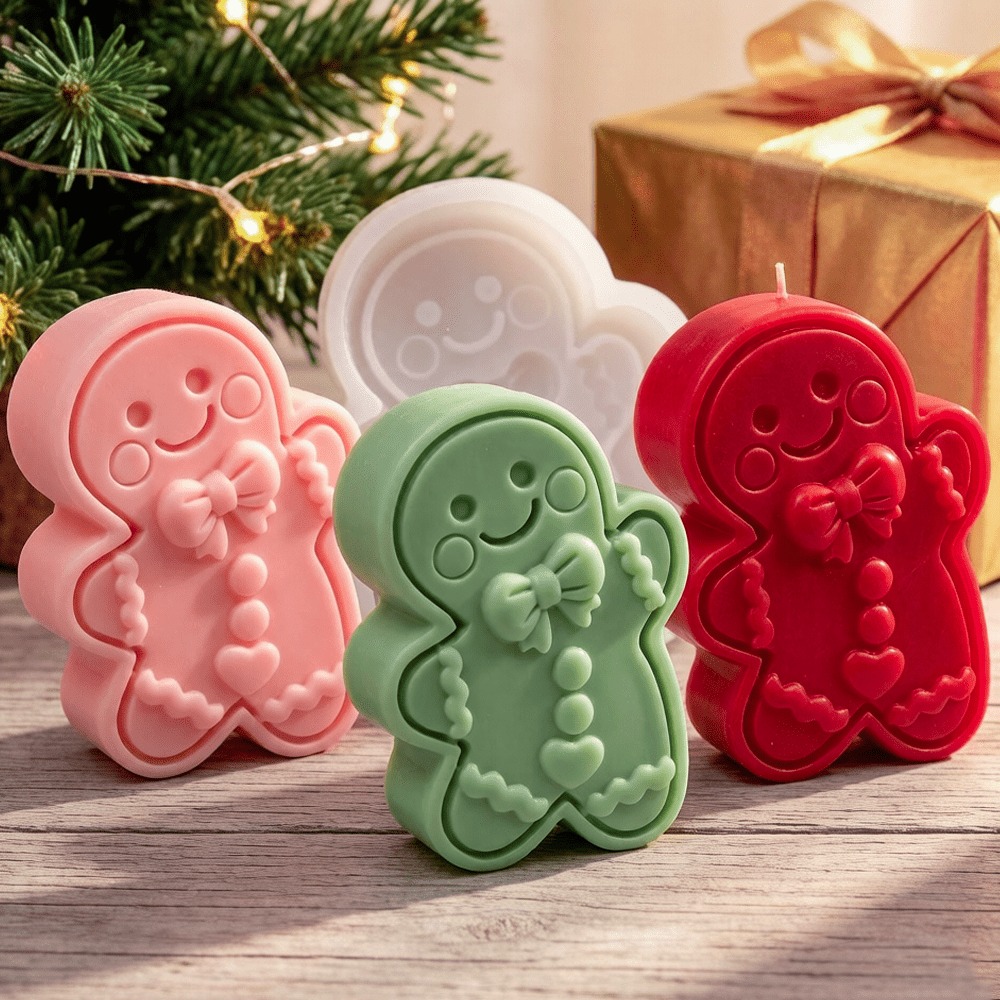 قالب سيليكون لرجل الزنجبيل الر - مراجعة Soap Making Gifts وسعره