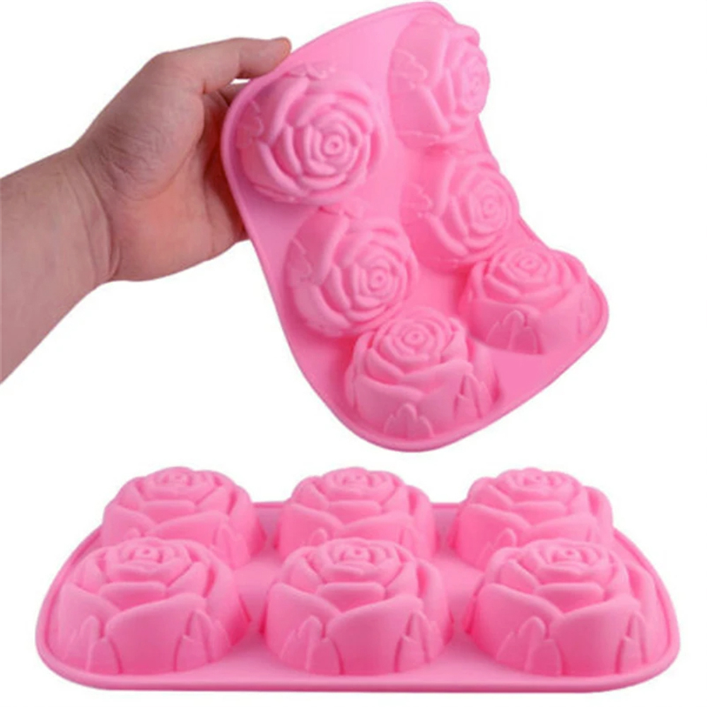 6 ثقوب زهرة الورد اليدوية الصا - مراجعة Soap Making Kit For Beginners وسعره